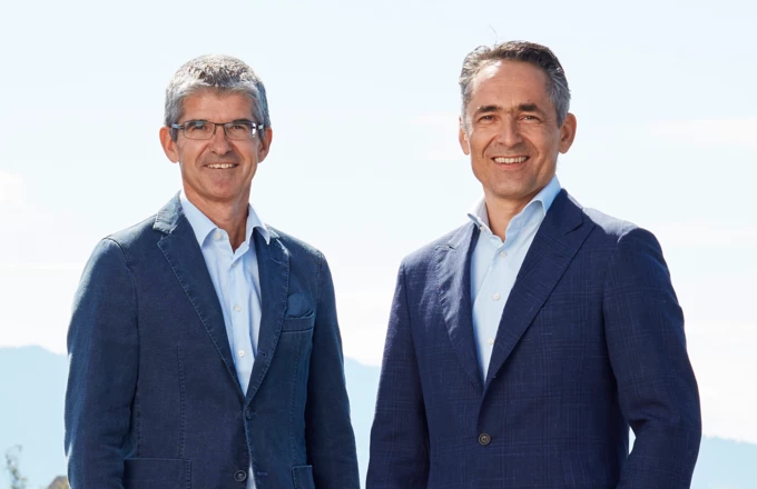 Mag. Ernst Thurnher und DI Hubert Rhomberg Mag. Ernst Thurnher und DI Hubert Rhomberg